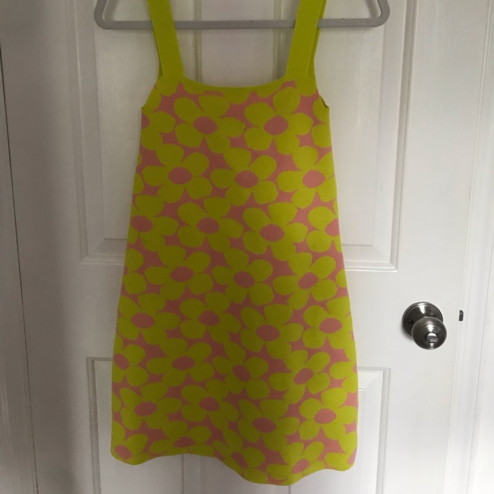 Zara Floral Mini Dress with tag